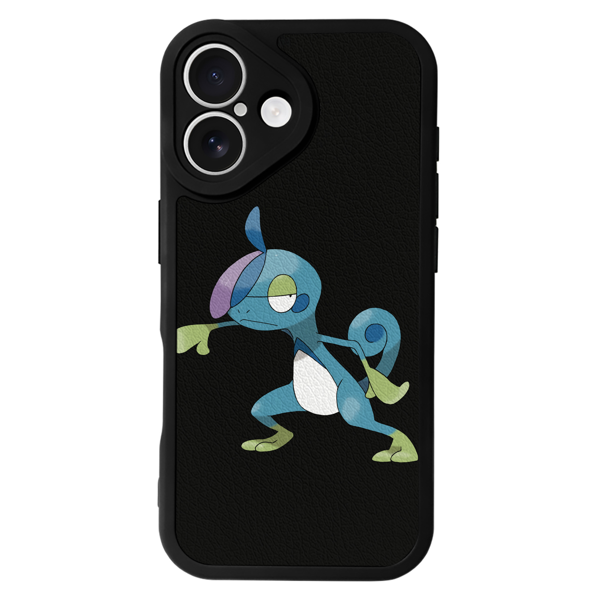 （画像用） ポケットモンスター Pokémon 【iPhone 16シリーズ対応】シリコンスマホケース（レザー調） 材質：シリコン